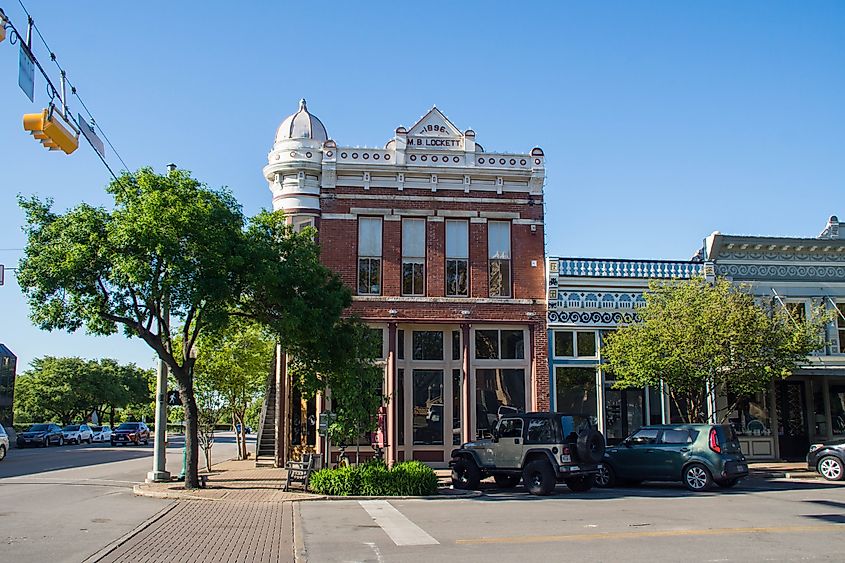 M.B. Lockett building, Georgetwon, Texas