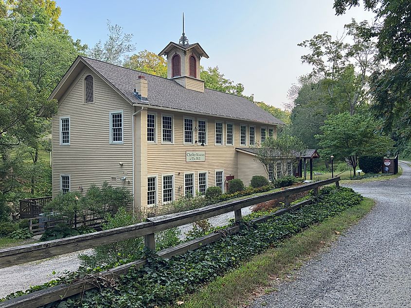 The Chester Museum at The Mill in Chester, Connecticut.