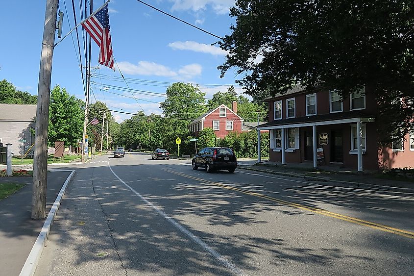 Main Street, Bolton Massachusetts.