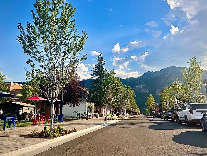 Ketchum, Idaho street 