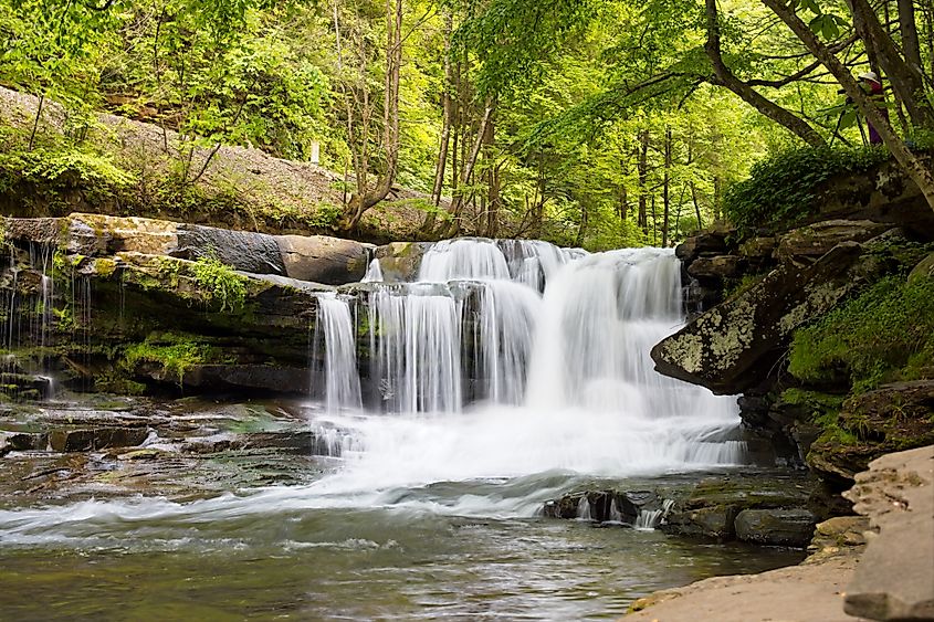 Dunloup Creek Waterfall, Oak Hill, West Virginia