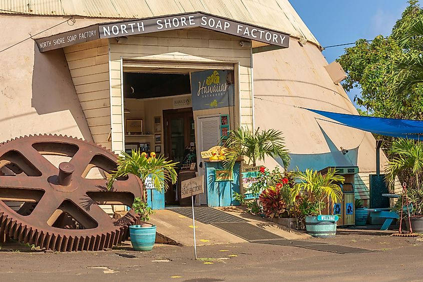 North Shore Soap Factory in Waialua, Hawaii. Image credit: Kelly Headrick.