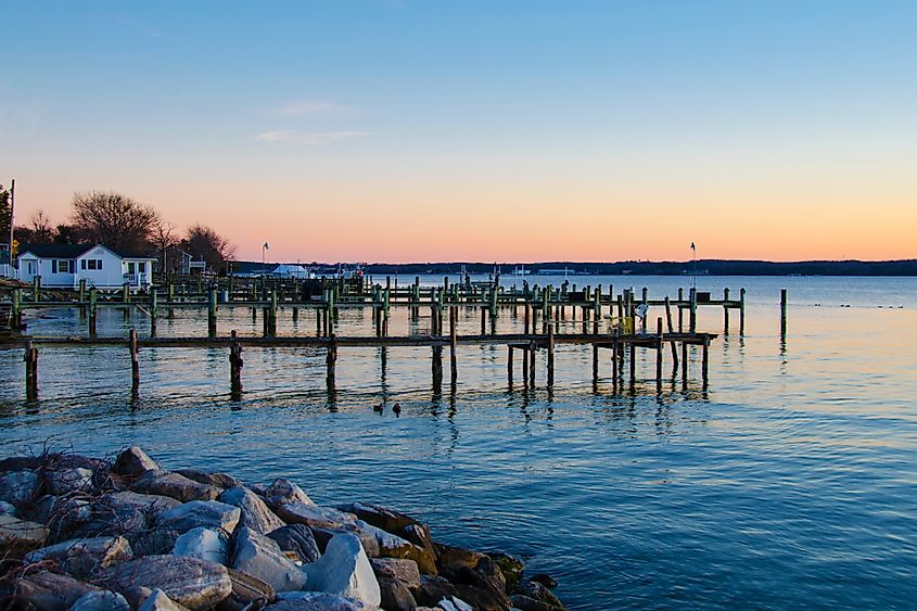 Solomons Island, Maryland.