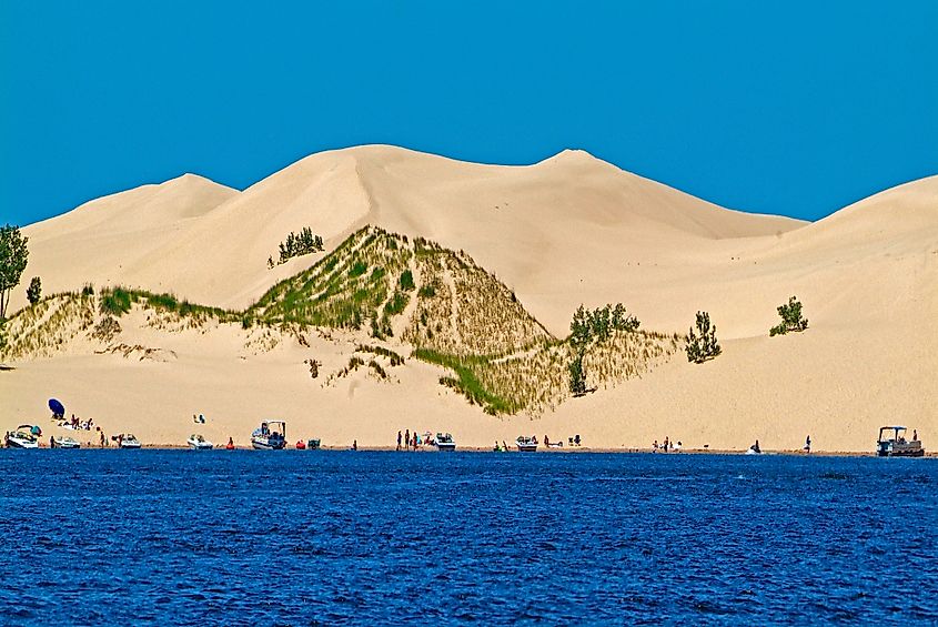 Michigan's Sleeping Bear Dunes National Lakeshore. Editorial credit: Dennis MacDonald / Shutterstock.com.