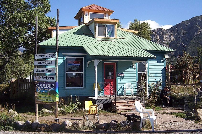 Shambala Cafe in Crestone, Colorado