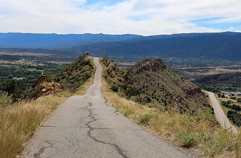 Skyline Drive, looking towards the south, 