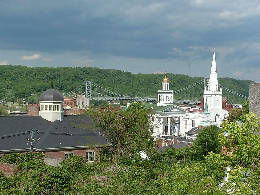 Skyline of Maysville, Kentucky