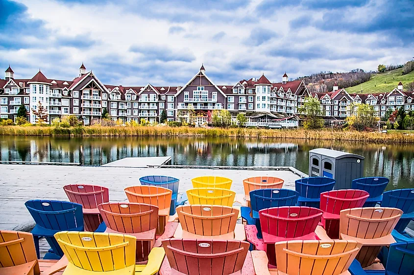 Blue Mountain Village in Collingwood, Ontario.