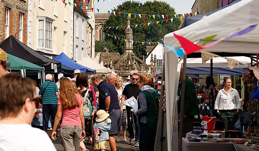 Petticoat Lane Market, Malmesbury.
