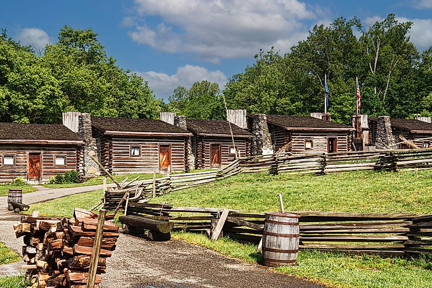 Fort Boonesborough State Park, Kentucky.