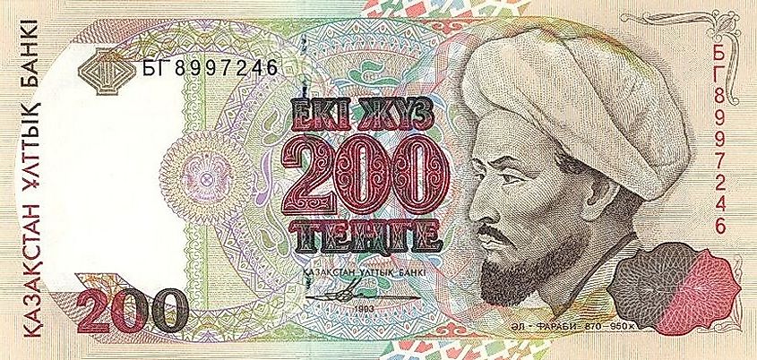 al-Farabi on the currency of the Republic of Kazakhstan