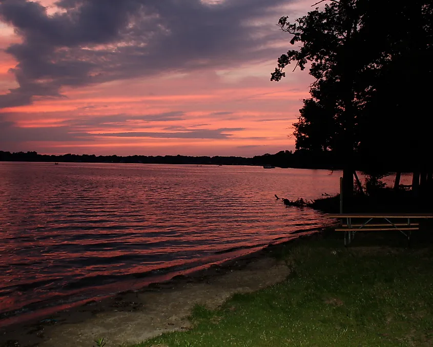 Yankee Springs State Park in Hastings, Michigan.