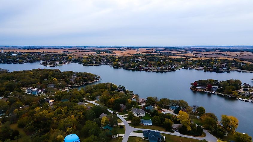 Beaver Lake near Plattsmouth, Nebraska.
