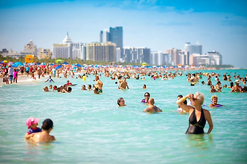 Miami Beach, Miami, Florida.