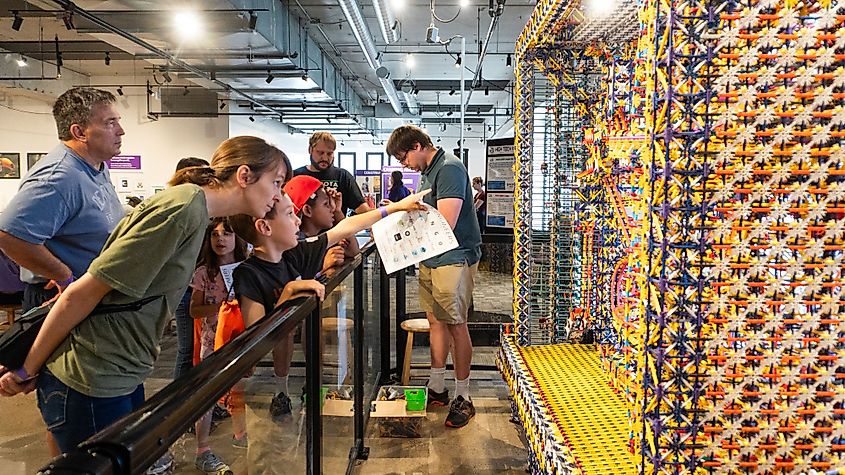 The Works Museum, K’NEX Ball Machine