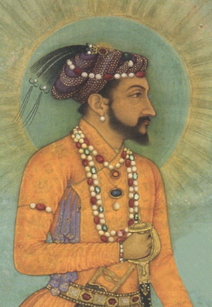 Painting of The Fifth Mughal Sultan, Shah Jahan.