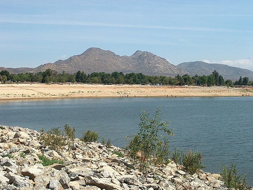Lake Perris State Recreation Area.
