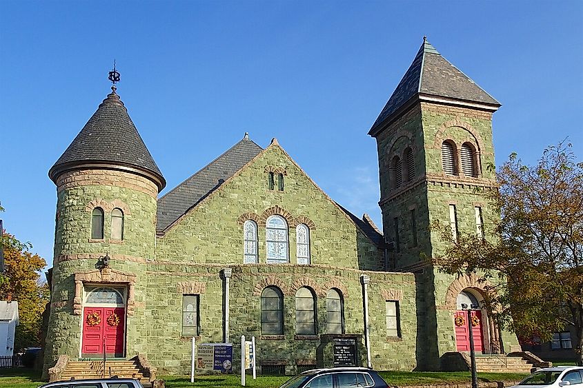 United Methodist Church in the borough of Washington, New Jersey.