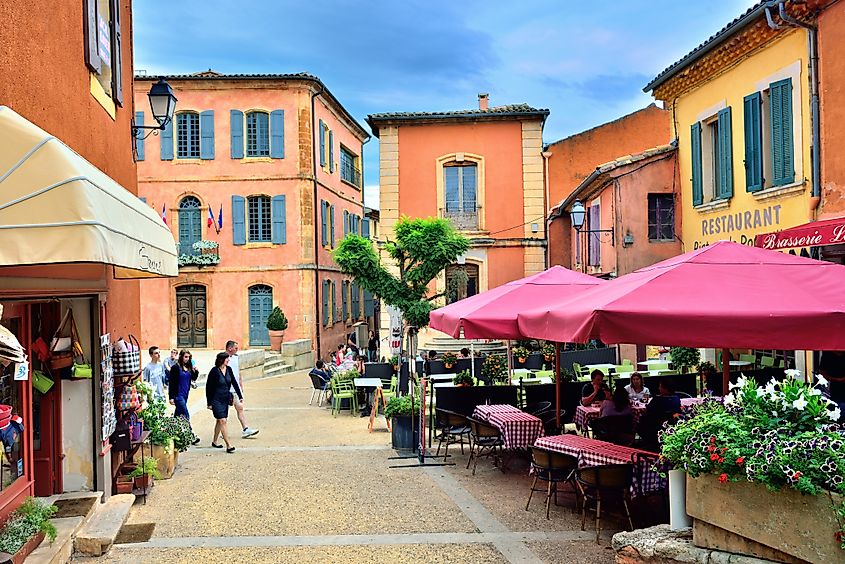 Roussillon, France.