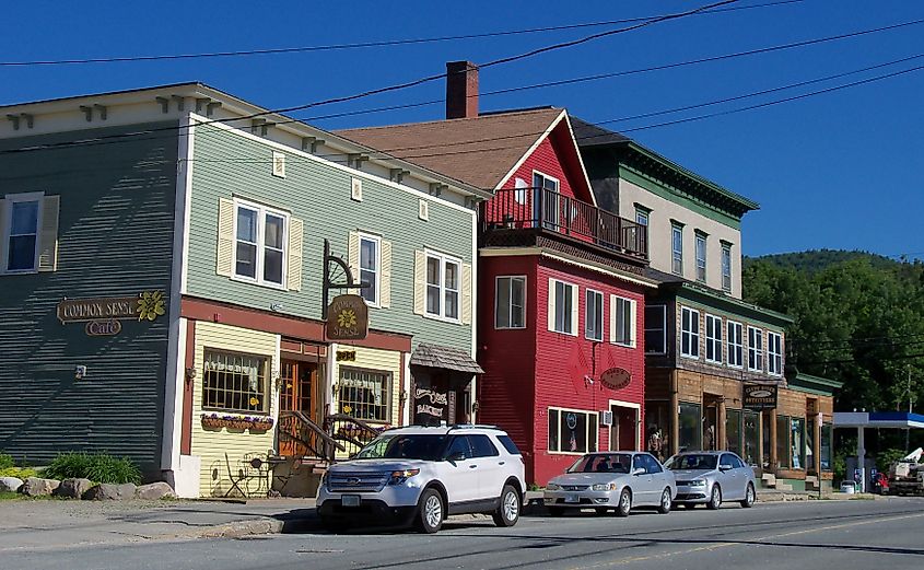 Village of Island Pond in Brighton.