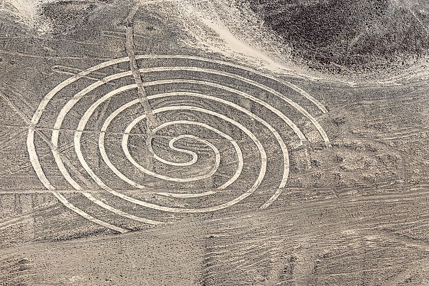 Peru, Palpa Province. The Nazca Lines