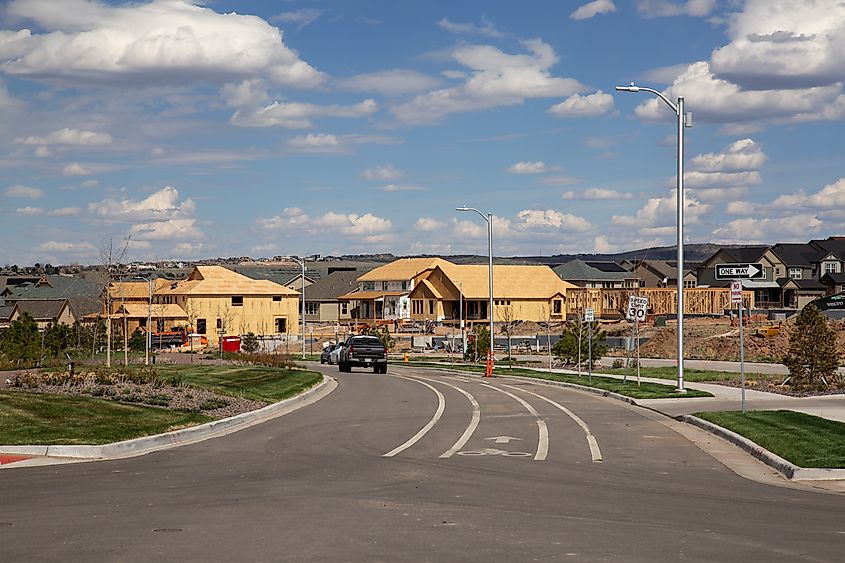 Homes in Littleton, Colorado.