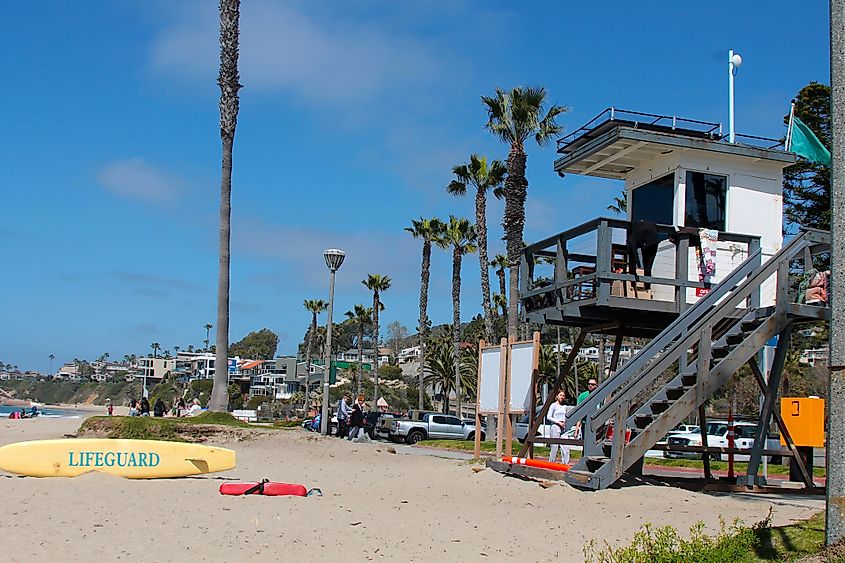 A scene from Laguna Beach, California