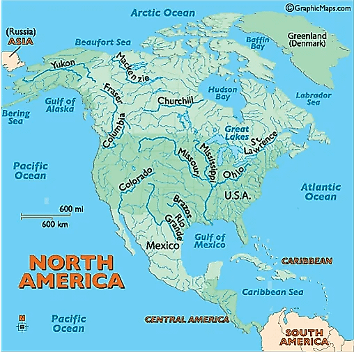 North American Rivers