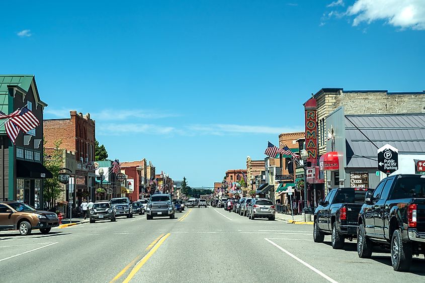 Downtown Red Lodge, Montana