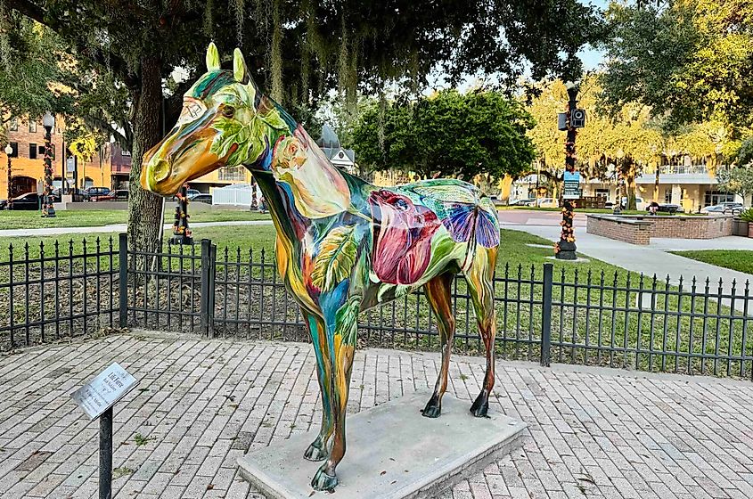 Ocala Historic Downtown Square is worth a visit. Image credit: Bryan Dearsley