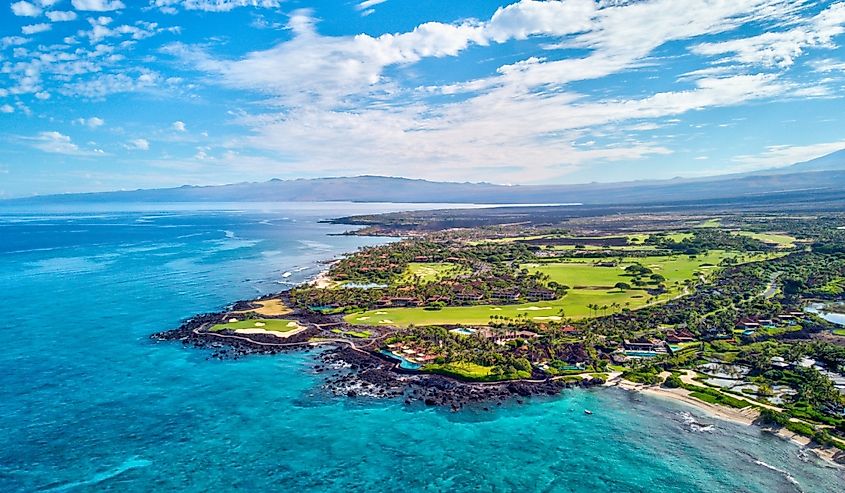 South Kohala coast of Big Island, Hawaii