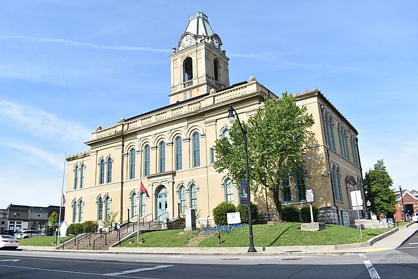 Robertson County Courthouse in Springfield, Tennessee.