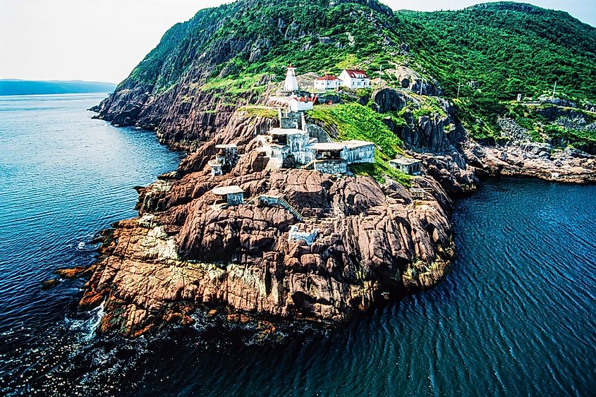 Aerial image of St. John's, Newfoundland,