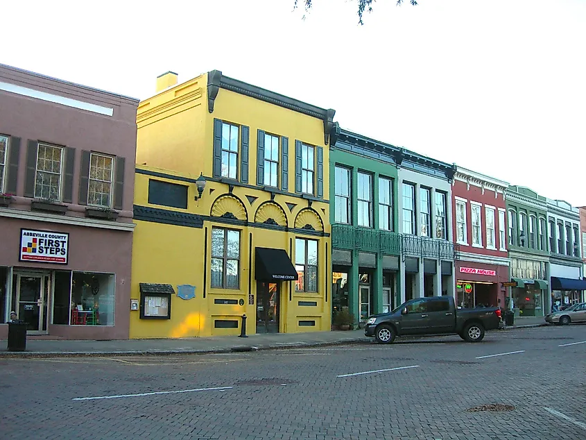 Downtown Abbeville, South Carolina. Image credit: Jimmy Emerson DVM via Flickr.com