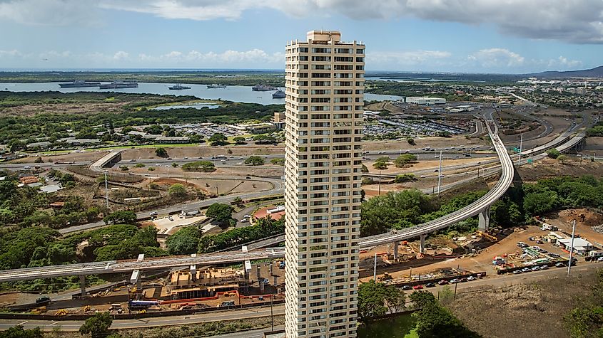 Pearl City, Hawaii. In Wikipedia. https://en.wikipedia.org/wiki/Pearl_City,_Hawaii By Anthony Quintano from Westminster, United States - Honolulu Rail Oahu Hawaii, CC BY 2.0, https://commons.wikimedia.org/w/index.php?curid=92284330