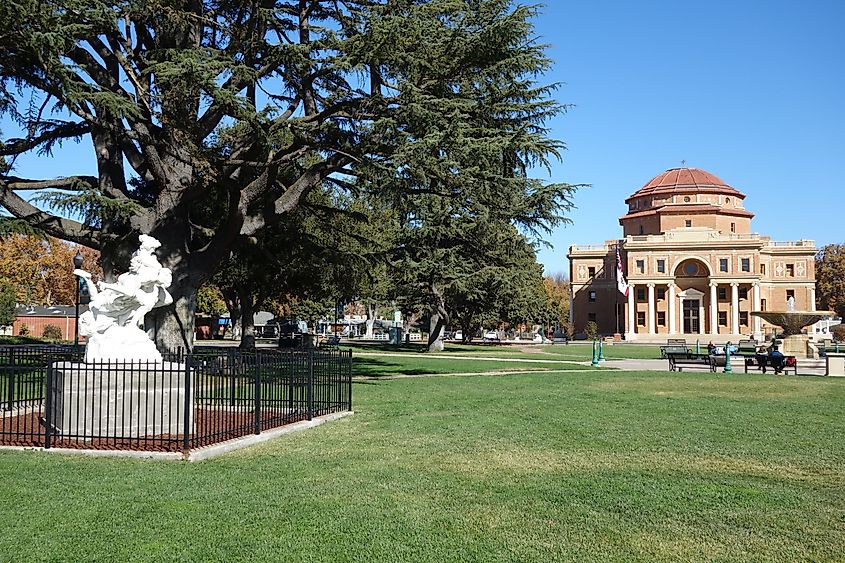 City Hall and Sunken Gardens, Atascadero