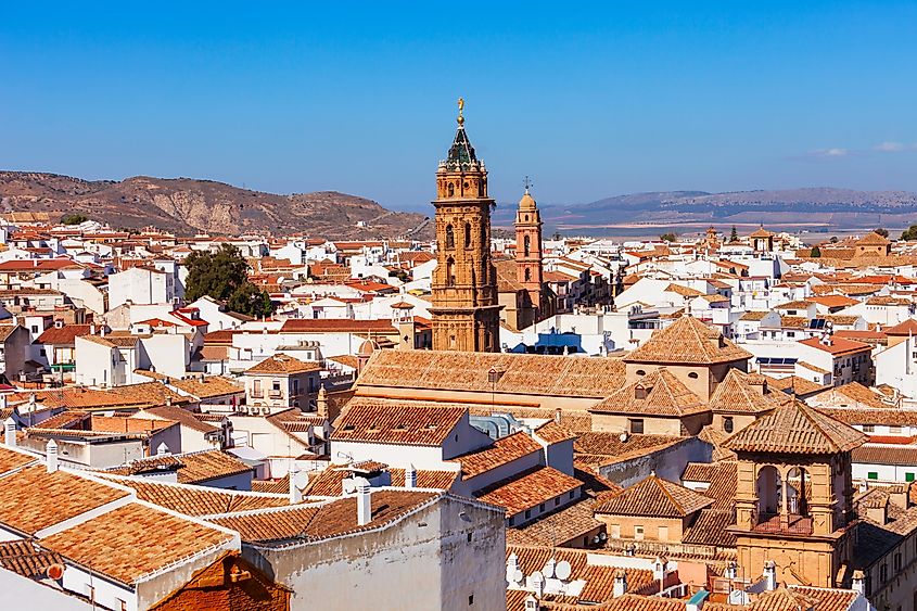 Saint Sebastian Parish Church in Antequera, Málaga province, Andalusia, Spain
