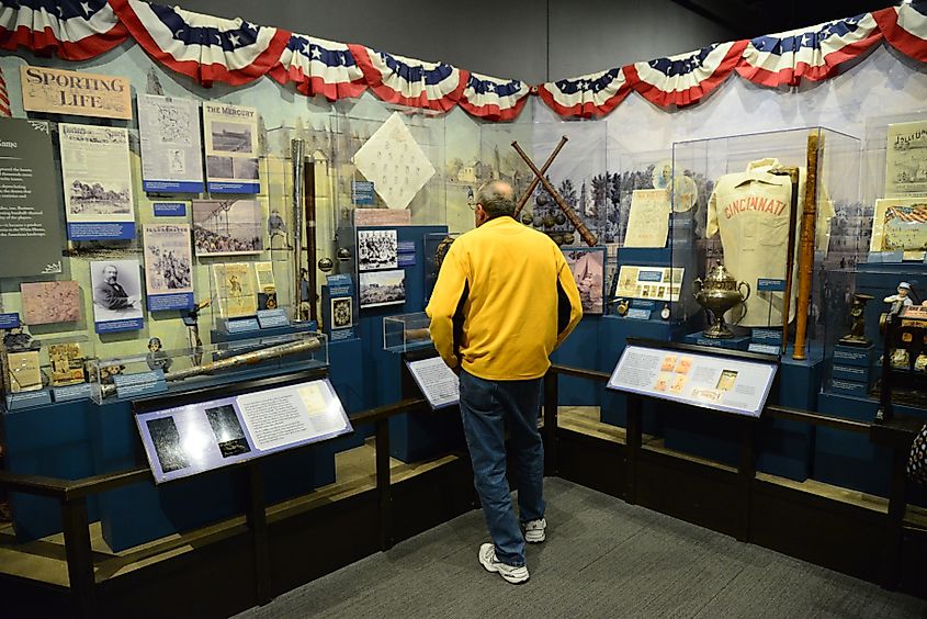 National Baseball Hall of Fame Museum at Cooperstown New York. Created 05.27.25