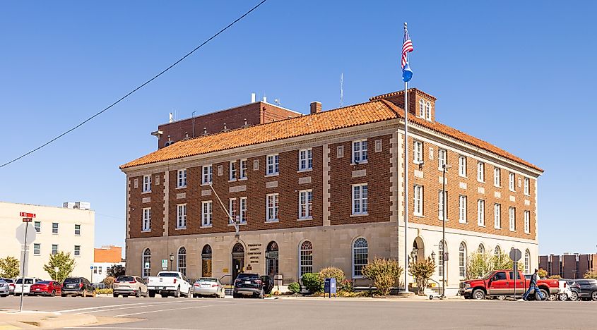 The Washington County Courthouse in Bartlesville, Oklahoma.