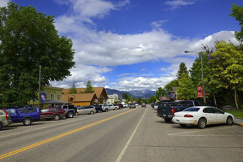 Main Street in Ennis.