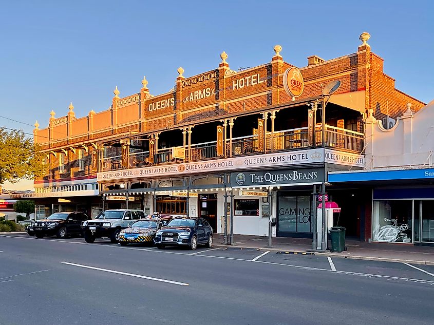 The Queen's Arms Hotel in Roma, Queensland