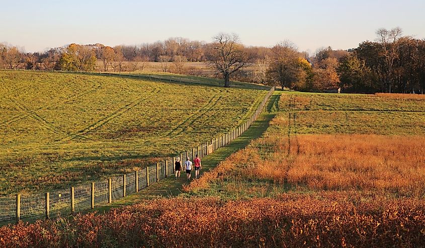Stroud Preserve in West Chester, Pennsylvania.