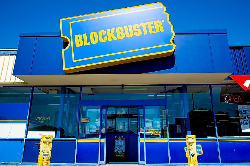 Blockbuster has become a symbol of the decline of the video store.  Image by Adwo via Shutterstock.com