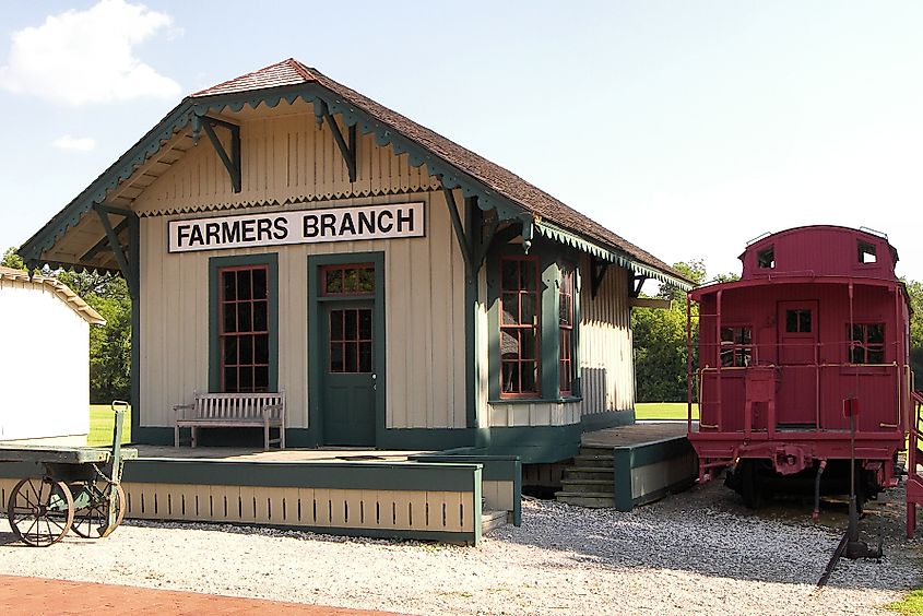 Farmers Branch, Texas. In Wikipedia. https://en.wikipedia.org/wiki/Farmers_Branch,_Texas By Larry D. Moore, CC BY 4.0, https://commons.wikimedia.org/w/index.php?curid=27804035