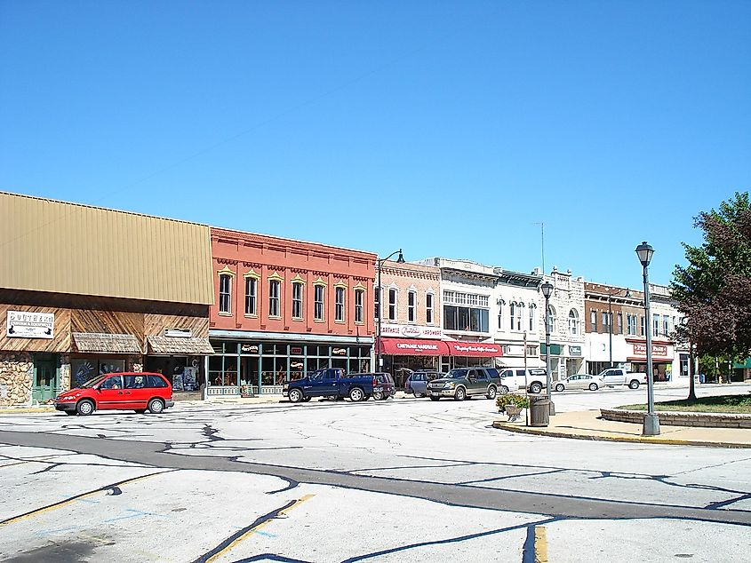 Downtown Carthage, Missouri.