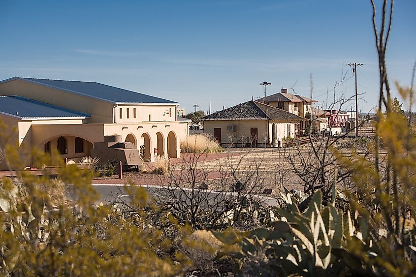 Pancho Villa State Park in Columbus, New Mexico.