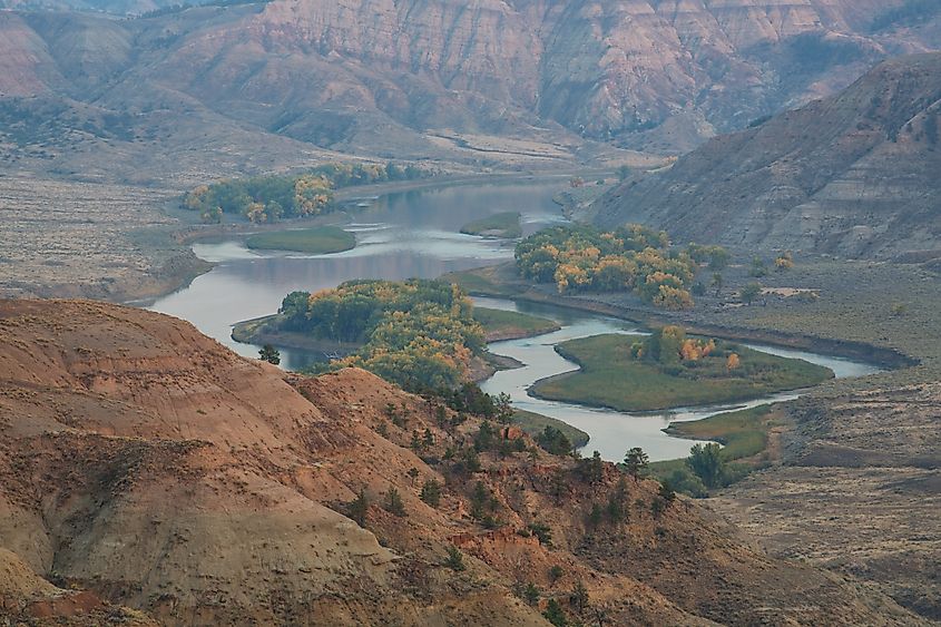 The Upper Missouri River Breaks National Monument in Montana