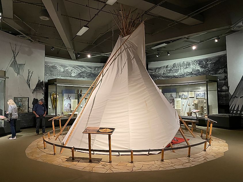 Buffalo Bill Center of the West Museum in Cody, Wyoming, USA