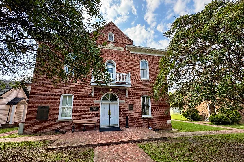 Northampton County Courthouse Historic District in Eastville Image credit Bryan Dearsley