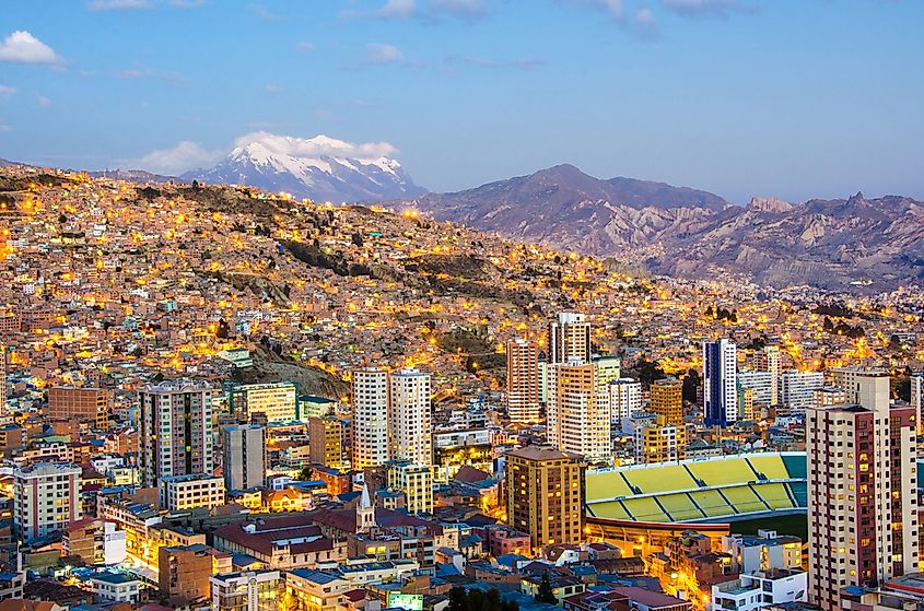 La Paz, Bolivia.